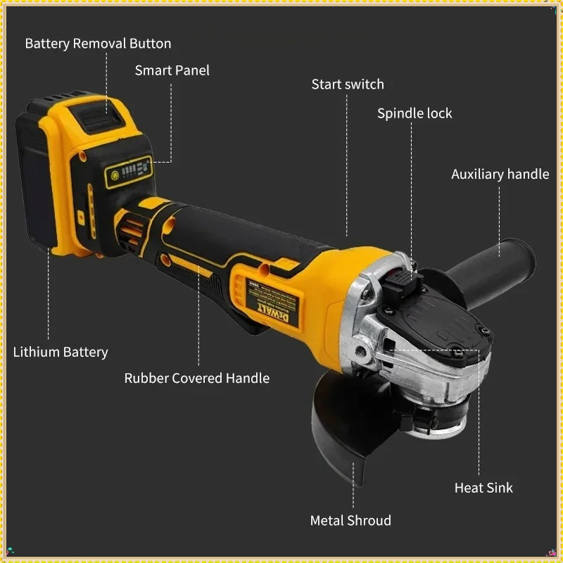 Dewalt DCG406 125MM Brushless  - Brushless Angle Grinder Battery Powered review and price
