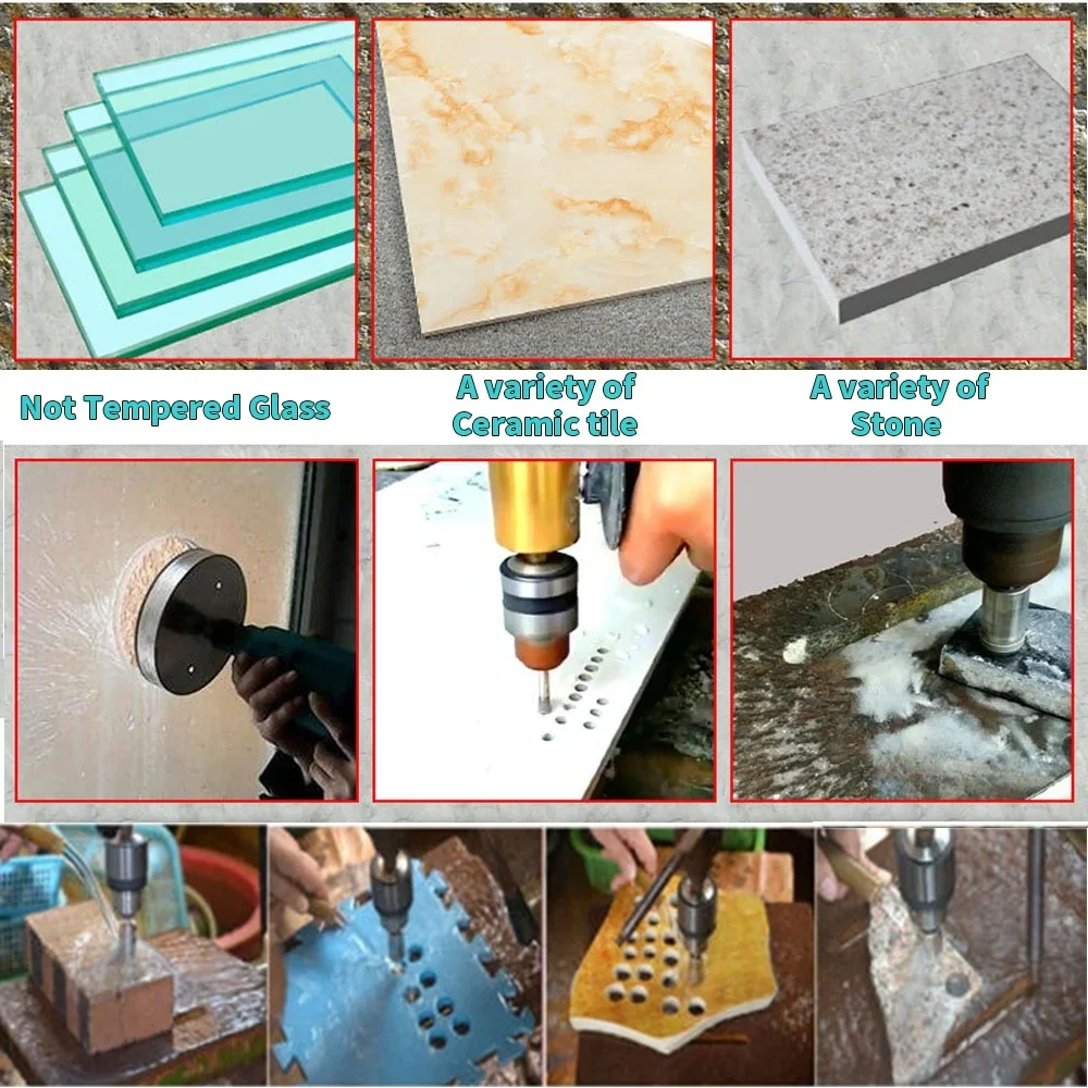 Diamond Coated Drill Bits Set  - Reciprocating Saw Attachment Drill review and price