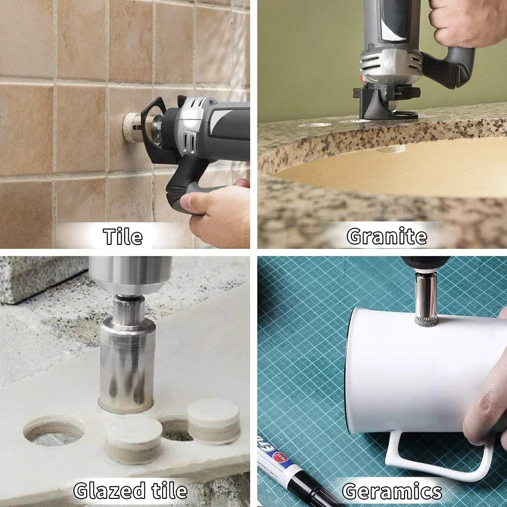 Diamond Coated Drill Bits Set  - Reciprocating Saw Attachment Drill review and price