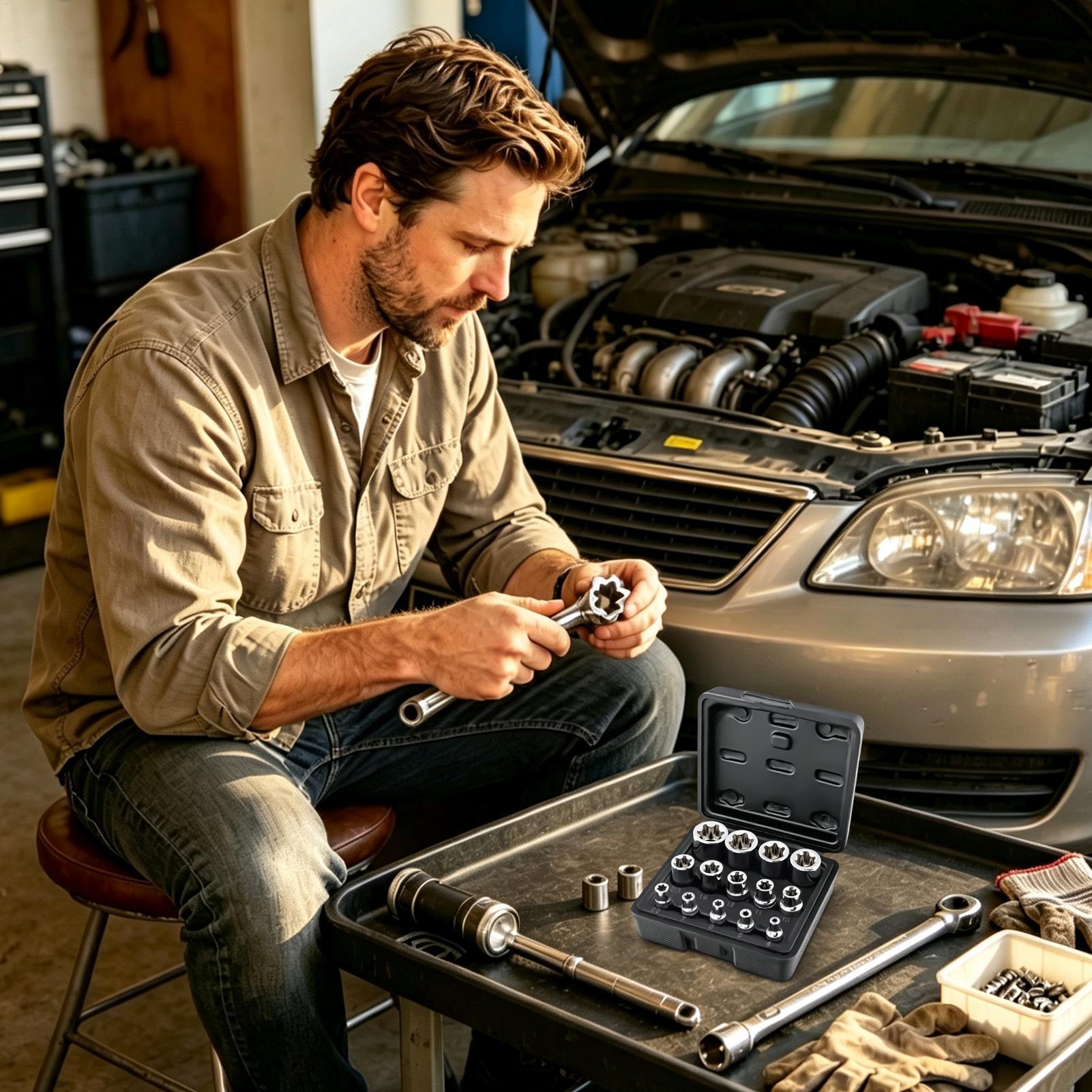 Socket Set Portable Heavy-Duty - Hand Tools review and price