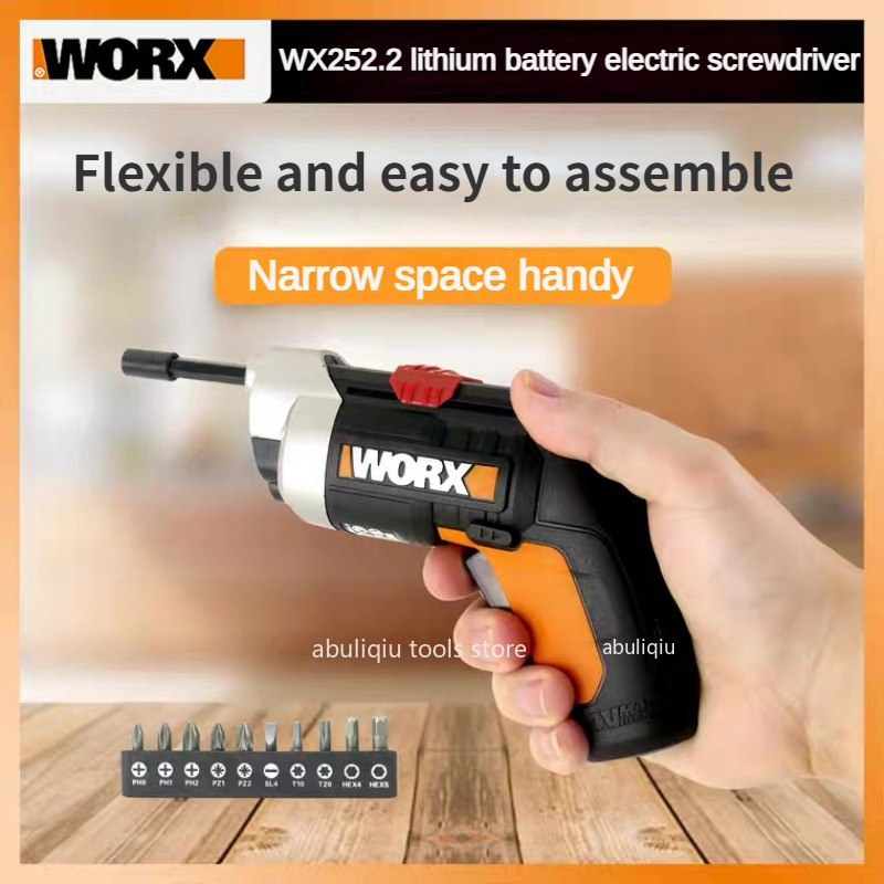 Worx WX252.2 4V Mini Electrica - Electric Screwdriver Rechargeable Usb review and price