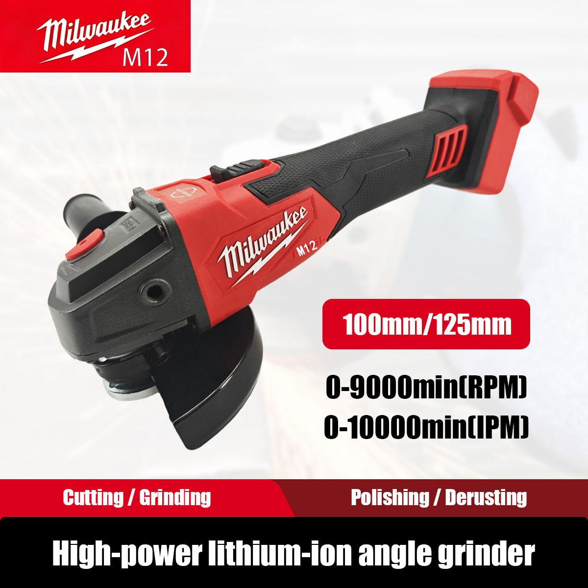 MilwaukeeM12 M18 Brushless Ang - Brushless Angle Grinder Battery Powered review and price