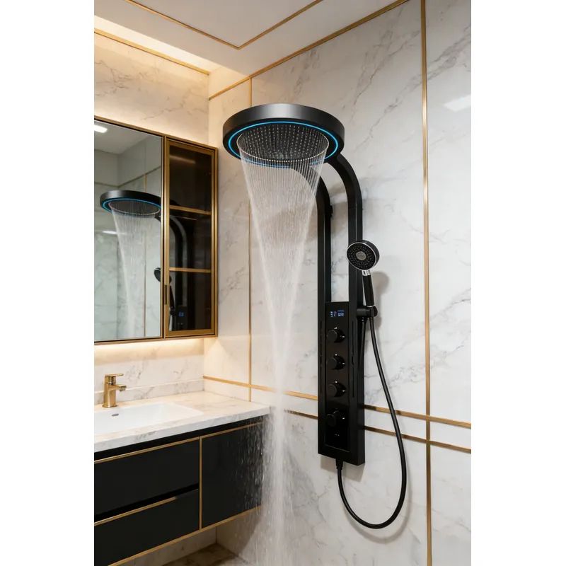 Homedec Shower Panel Waterfall - Plumbing review and price