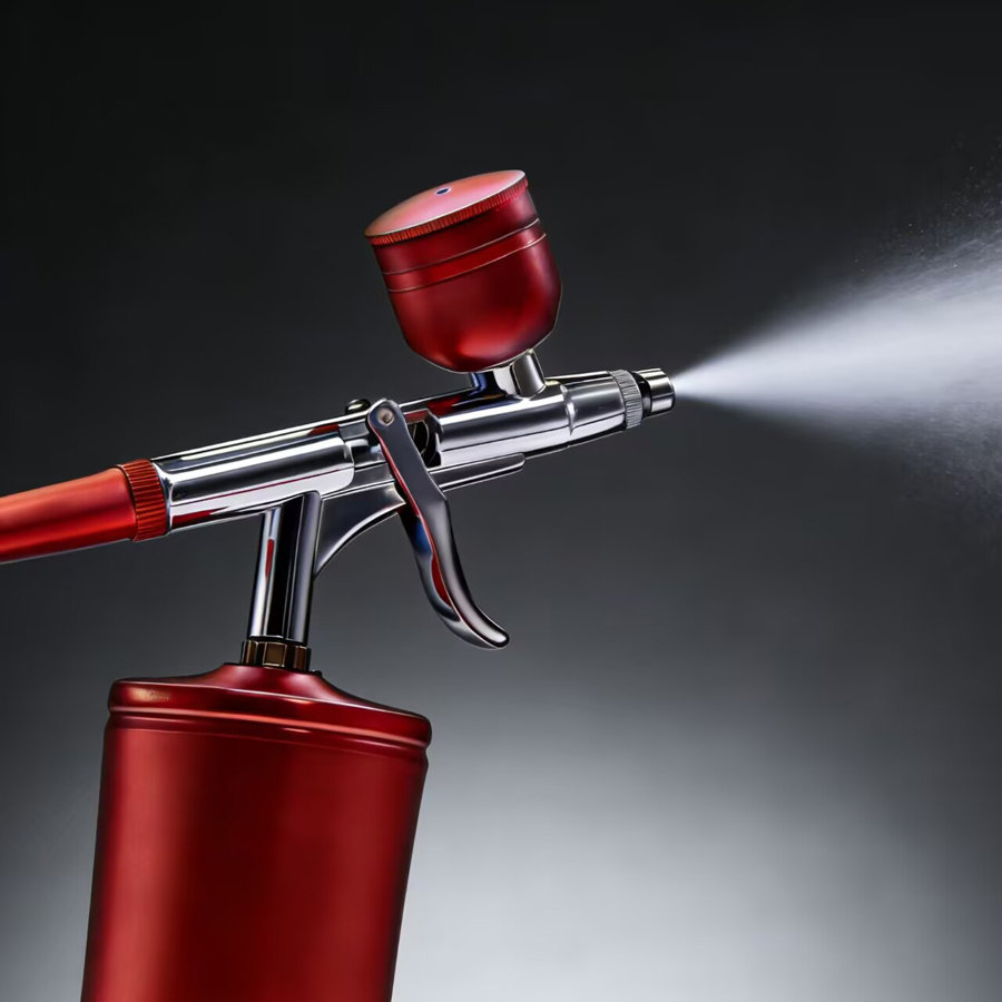 Portable Rechargeable Wireless - Airbrush Kit With Mini Compressor review and price