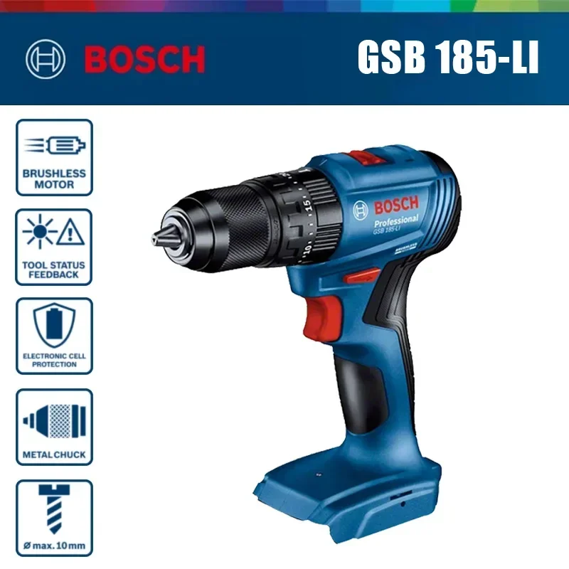 Bosch GSB 185-LI 18V Brushless - Brushless Cordless Electric Drill 18V review and price