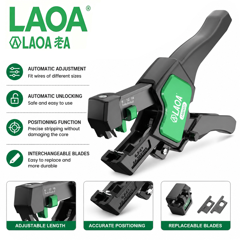 LAOA LA824021 Automatic Wire S - Automatic Wire Stripper Cutter review and price