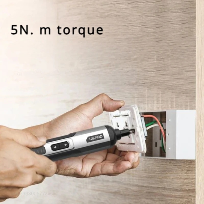 Deli 4V 3‑Speed Cordless Elect - Electric Screwdriver Rechargeable Usb review and price