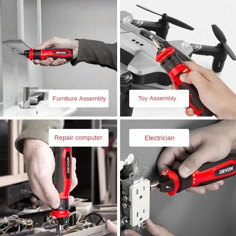 DEVON 4V Mini Electrical Screw - Electric Screwdriver Rechargeable Usb review and price