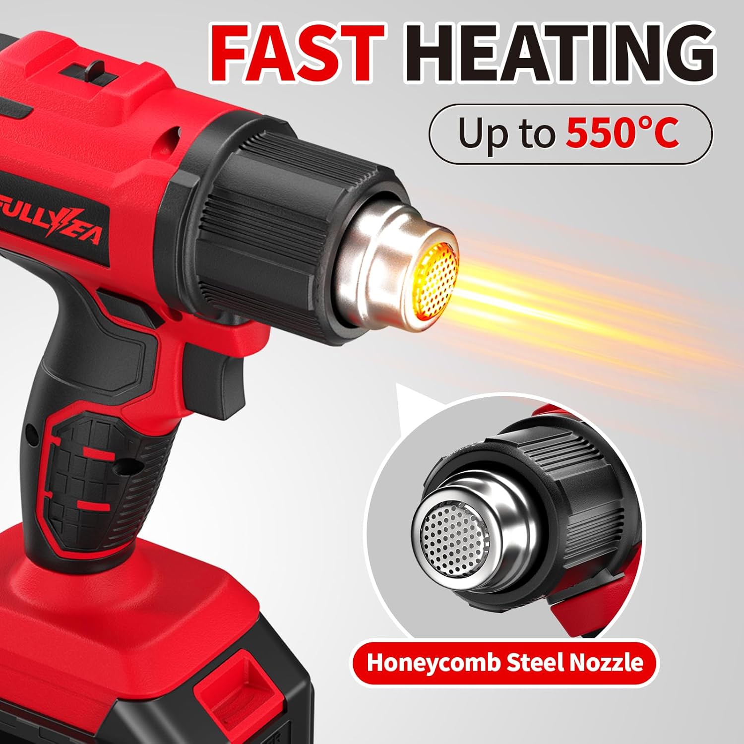 Cordless Hot Air Gun, Up to 10 - Cordless Heat Gun For Shrink Tubing review and price