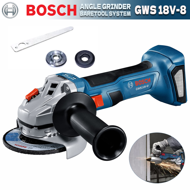 BOSCH GWS 18V-8 Cordless Angle - Brushless Angle Grinder Battery Powered review and price