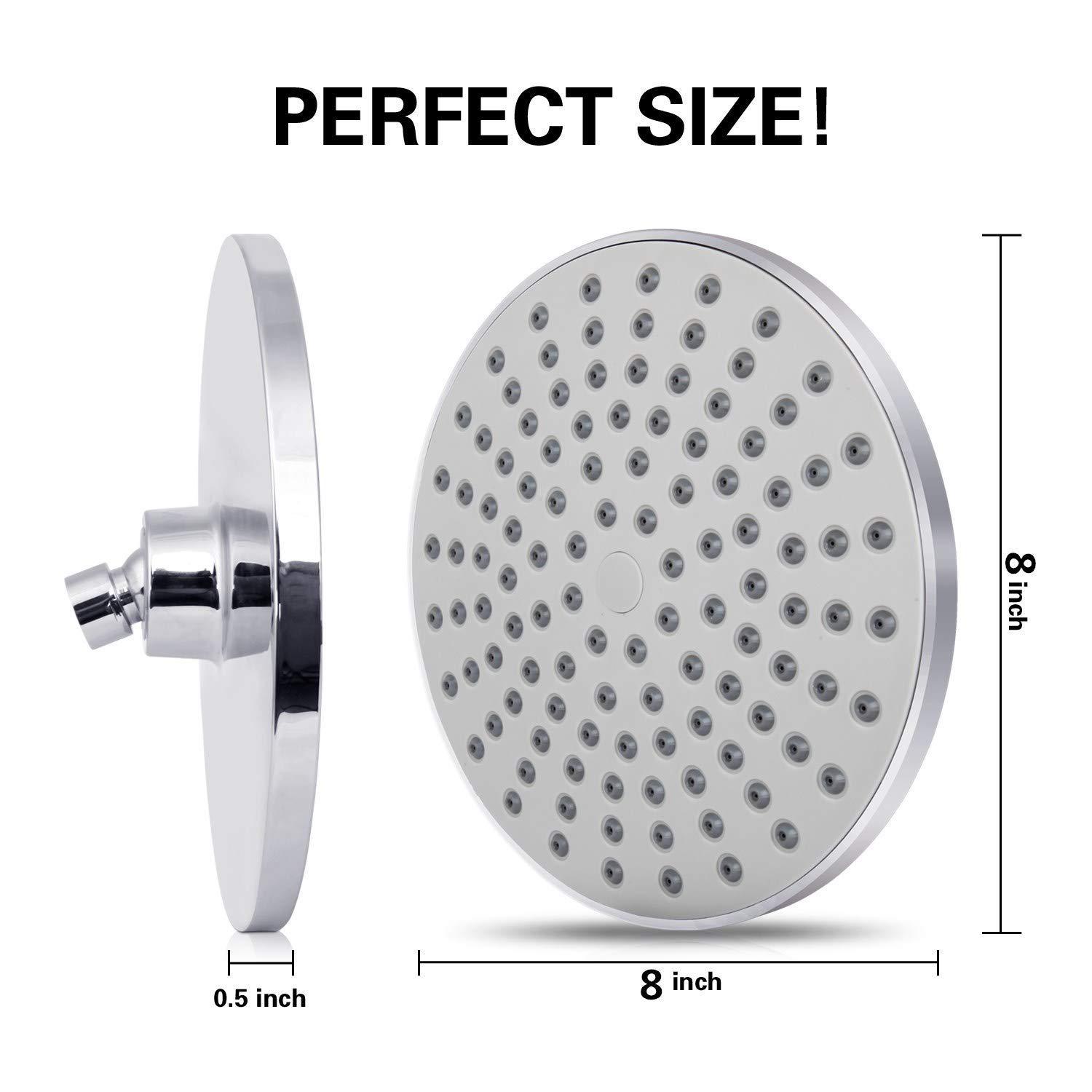 Rainfall Shower Head Big Panel - Plumbing review and price