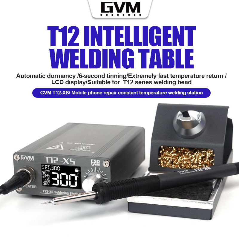 GVM T12-XS Digital Display Adj - Digital Soldering Station T12 review and price