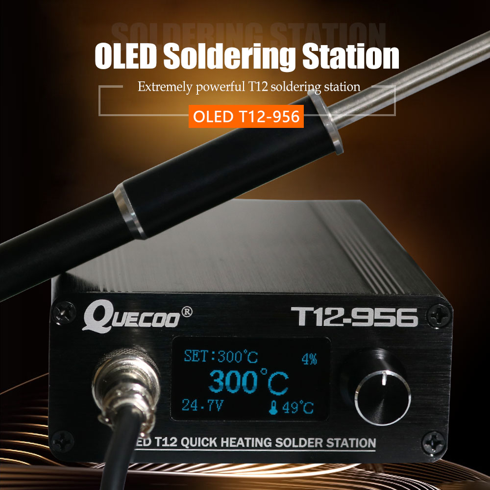 QUECOO T12-956 Soldering Digit - Digital Soldering Station T12 review and price